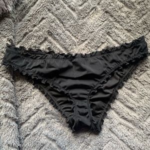Ruched bikini bottoms